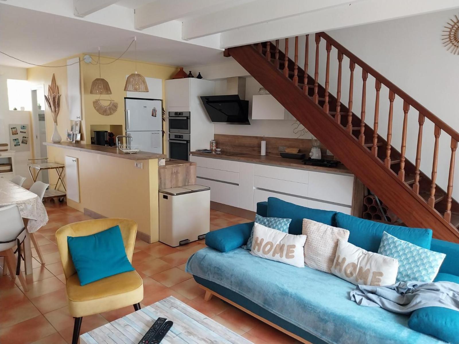 Maison Au Bord De Mer Sainte-Marie-Plage Bagian luar foto